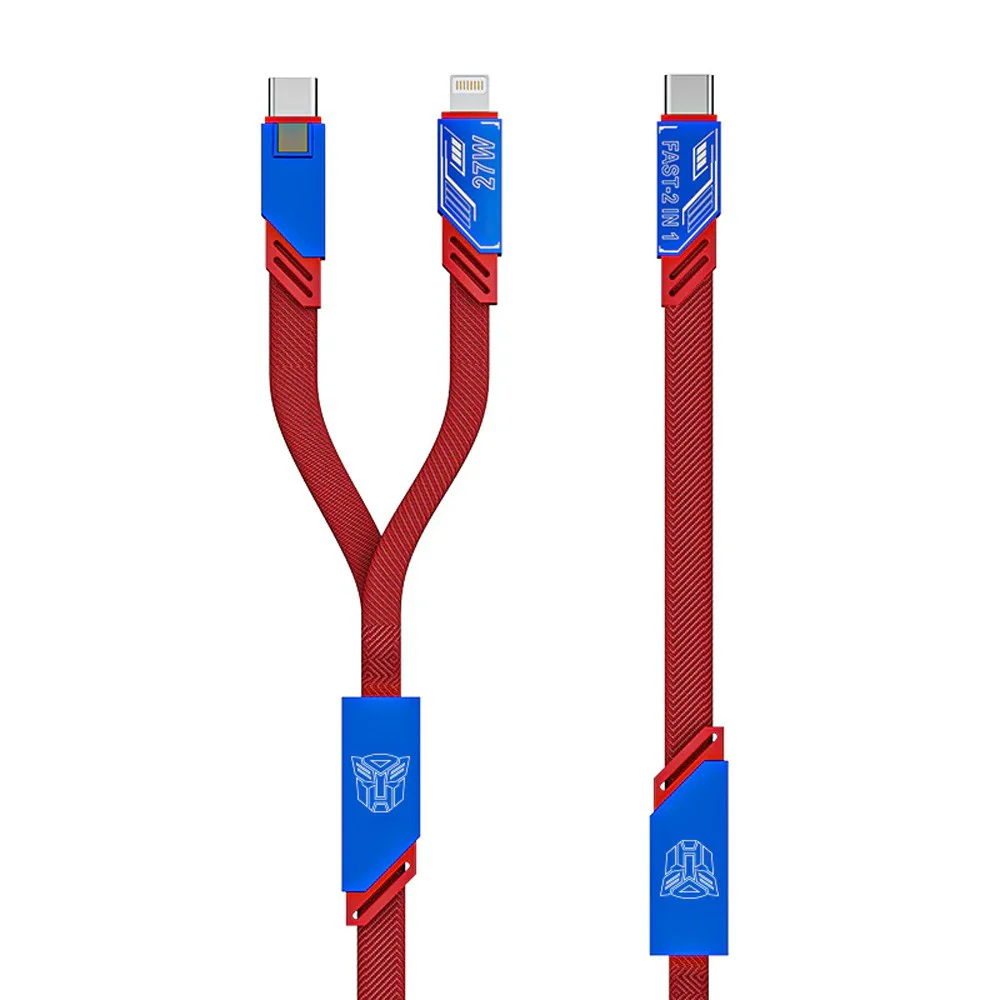 Transformers TF-A09 Braided Two-in-One Magnetic Charging Cable - Image 3