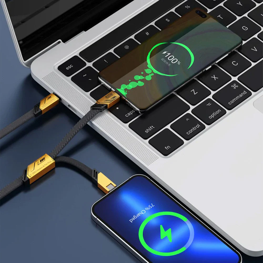 Transformers TF-A09 Braided Two-in-One Magnetic Charging Cable - Image 5