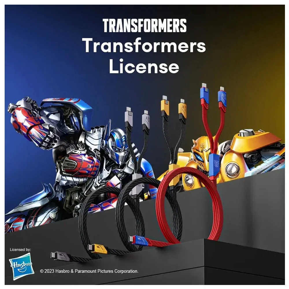 Transformers TF-A09 Braided Two-in-One Magnetic Charging Cable - Image 9