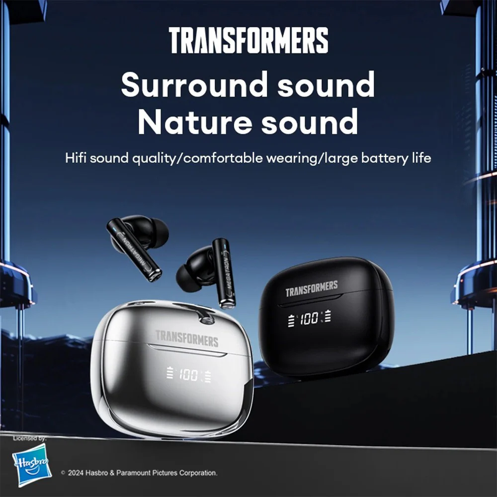 Transformers TF-T27 ANC Active Noise Cancellation Earphones - Image 4
