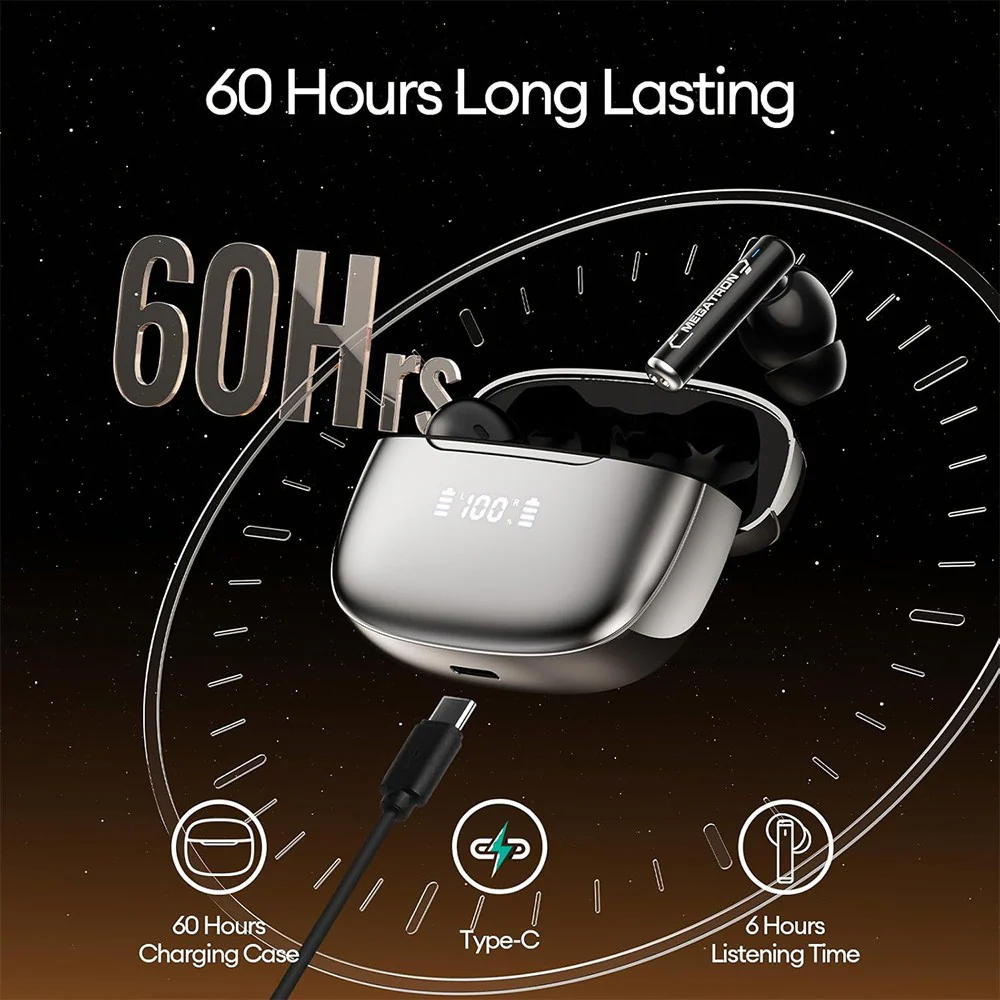 Transformers TF-T27 ANC Active Noise Cancellation Earphones - Image 9