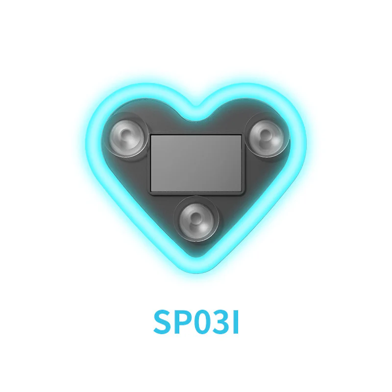Triangle Window Heart-Shaped LED Neon Light for Car Interior Rear Windshield, Decorative Ambient Lighting - Image 10