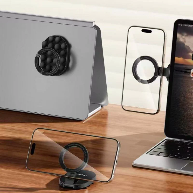 Ulanzi MA39 Magnetic Suction Mount – MagSafe Compatible Mini Phone Holder for iPhone & Android - Image 2