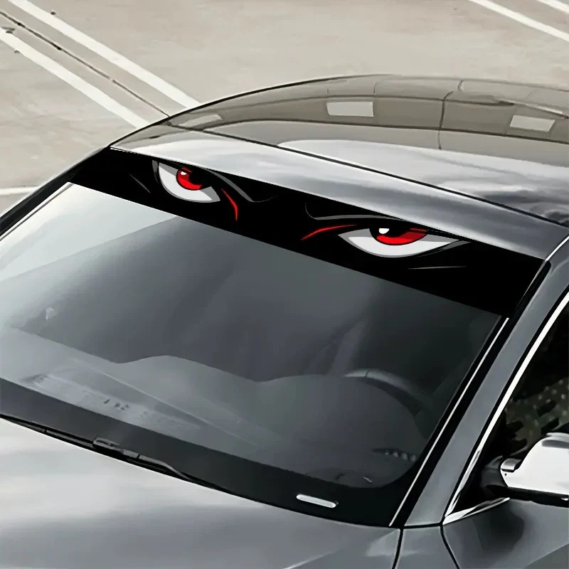 Universal Eye Decorative Sticker for Car Windshield (Pack of 2) - Image 6