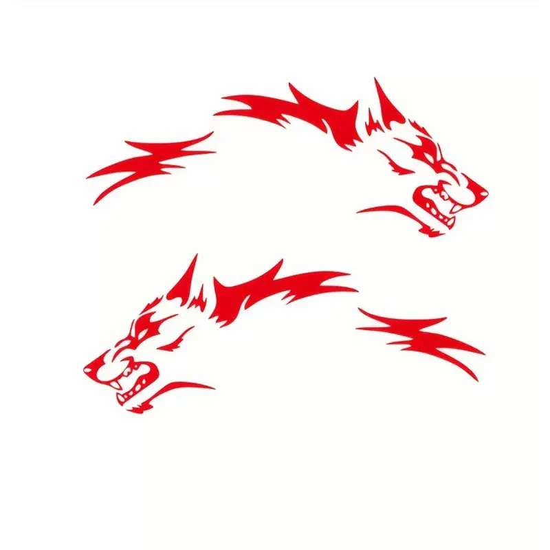 Universal Wolf Pattern Body Decal Sticker for Cars (1 Pair) - Image 10