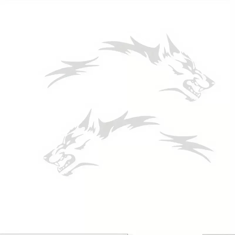 Universal Wolf Pattern Body Decal Sticker for Cars (1 Pair) - Image 9
