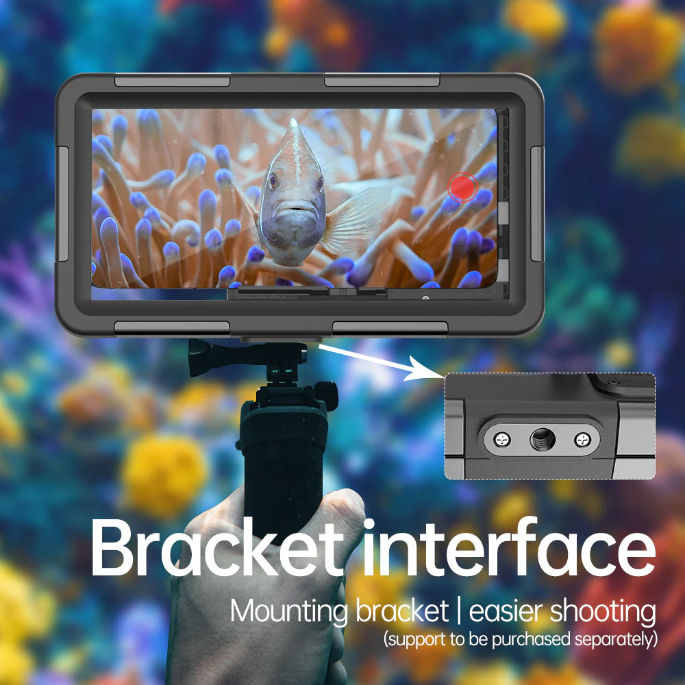 [Up to 6.9"] Redpepper Universal 15m Depth Diving Waterproof Phone Case - Image 10
