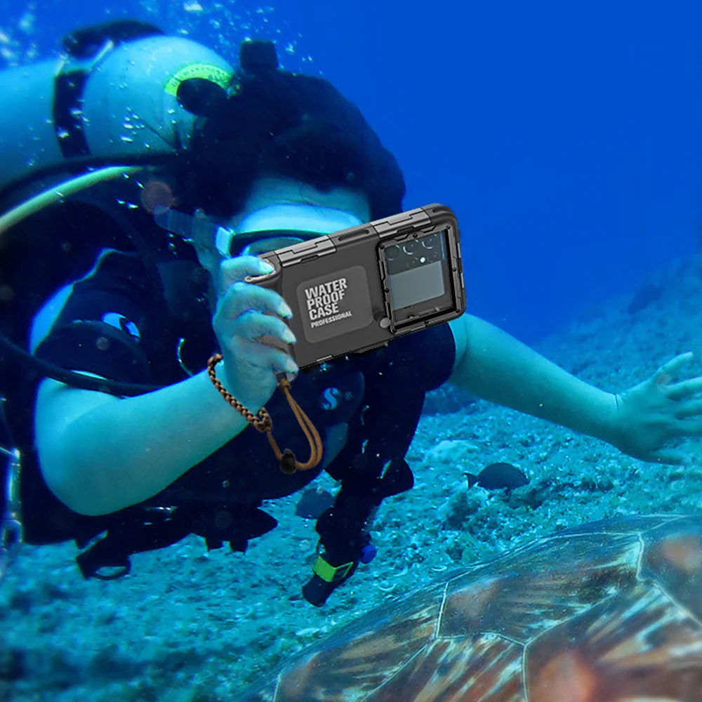 [Up to 6.9"] Redpepper Universal 15m Depth Diving Waterproof Phone Case - Image 12