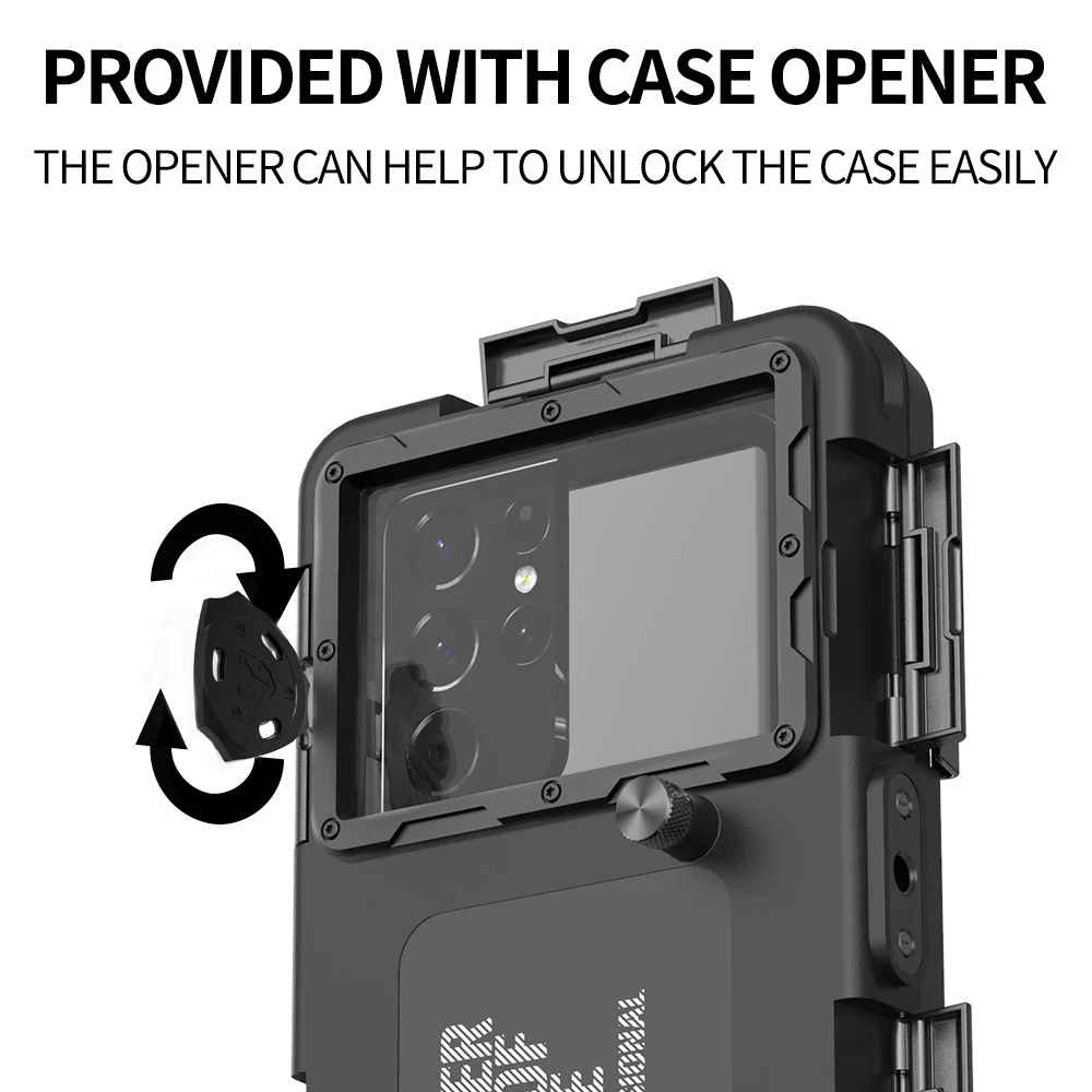 [Up to 6.9"] Redpepper Universal 15m Depth Diving Waterproof Phone Case - Image 13