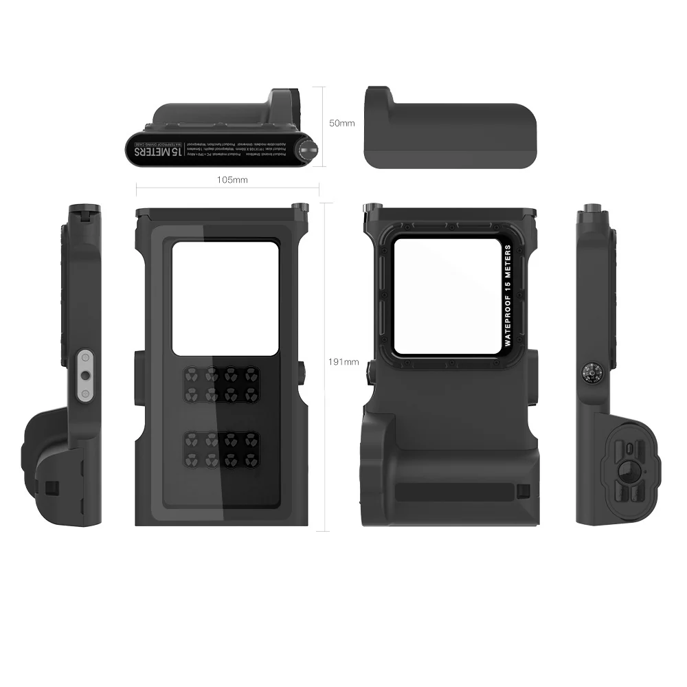 [Up to 6.9"] Redpepper Universal 15m Depth Diving Waterproof Phone Case - Image 17