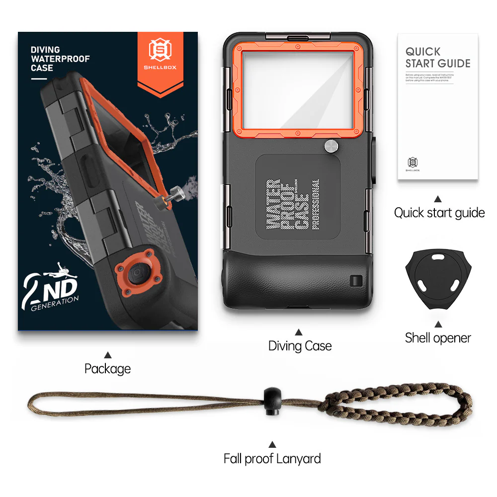 [Up to 6.9"] Redpepper Universal 15m Depth Diving Waterproof Phone Case - Image 4