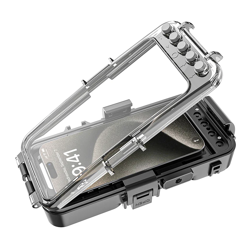 [Upgrade Version Bluetooth Version][Diving IPX8 30M/98FT Waterproof] Universal iPhone - Redpepper Underwater Protective Lanyard Mobile Phone Case - Image 4