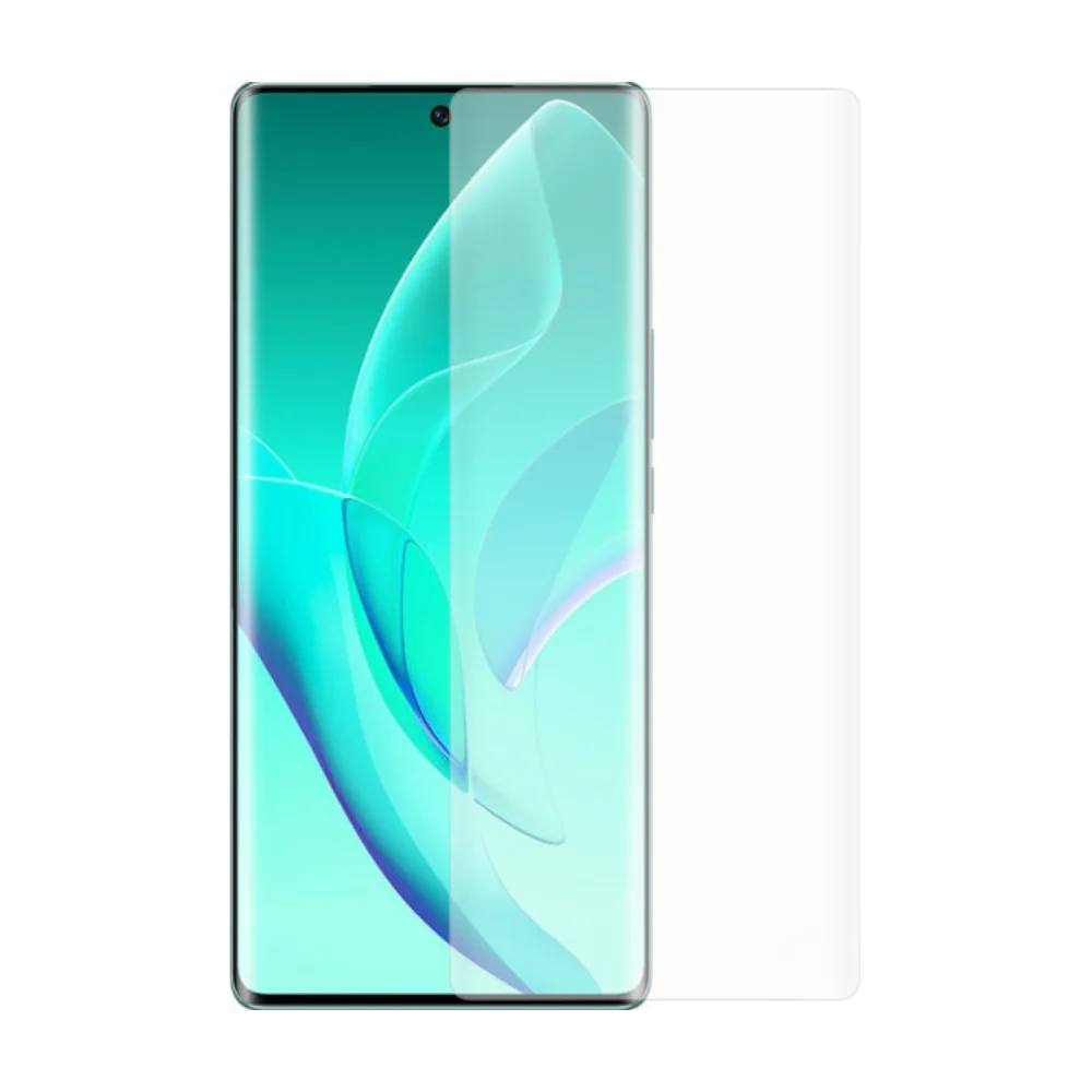 [UV Glue] [HD] Honor X50/X50 GT/X50 Pro/Magic6 Lite/X9b - UV Full Covered Curved 9H Tempered Glass Screen Protective Protector - Image 2