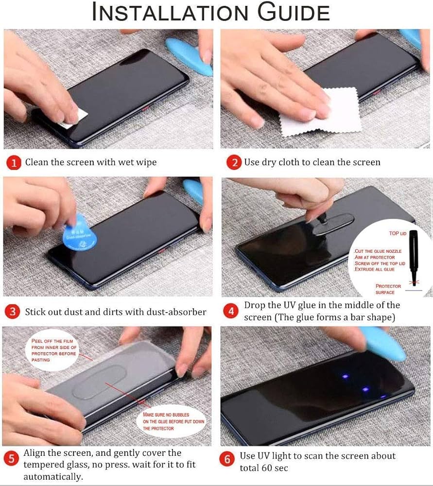 [UV Glue][Privacy] Motorola Moto Edge 60/Pro/Fusion - UV Full Covered Curved Anti-Spy 9H Tempered Glass Screen Protective Protector - Image 2
