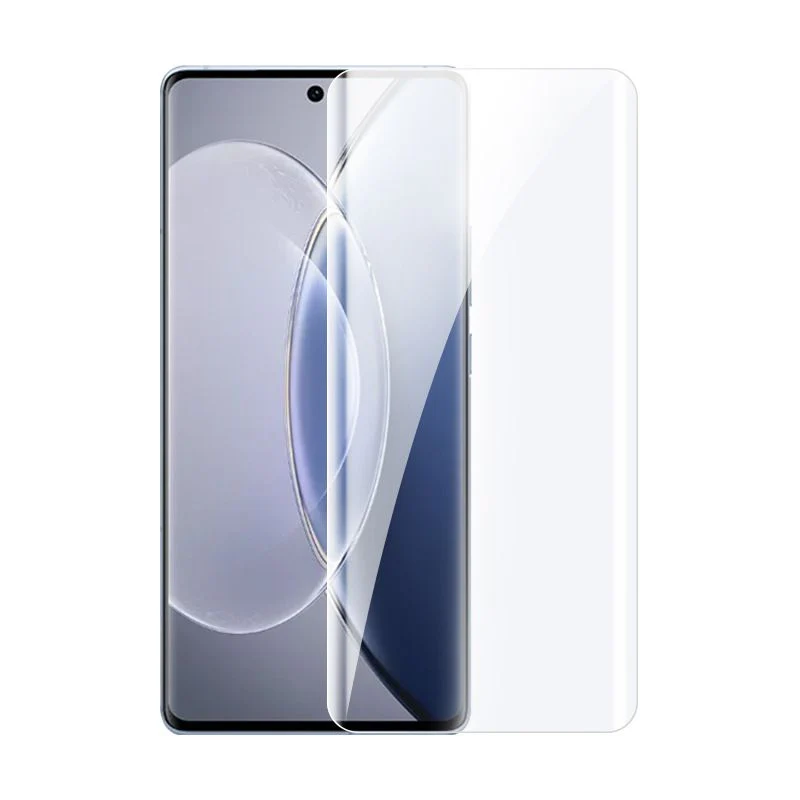 [UV Glue][HD] VIVO V27 & Pro - UV Full Covered Curved 9H Tempered Glass Screen Protective Protector