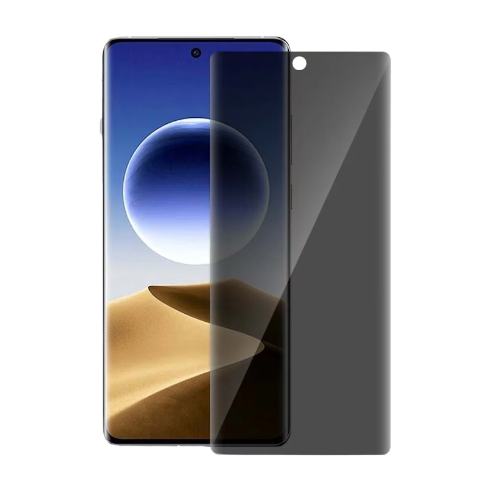[UV Glue] [Privacy] OPPO Find X7 Ultra (PHY110, PHY120) - UV Full Covered Curved Anti-Spy 9H Tempered Glass Screen Protective Protector - Image 2