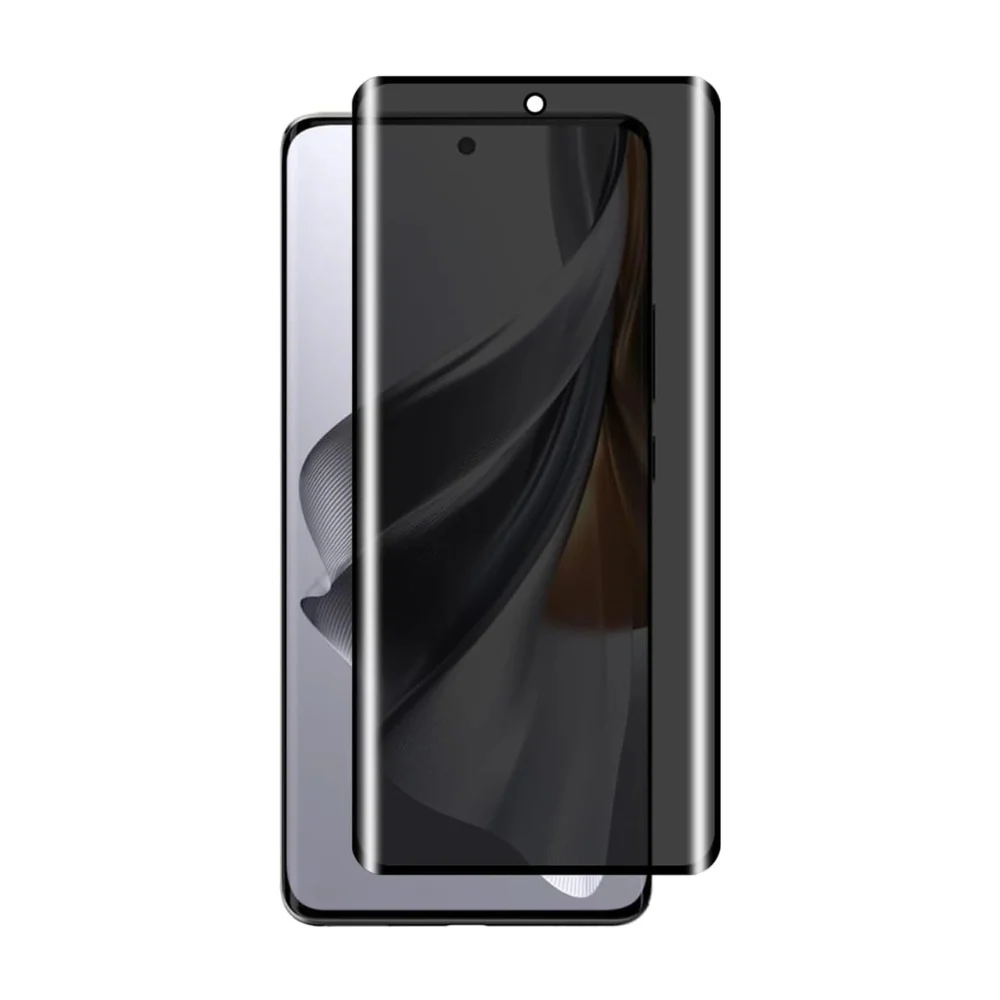 [UV Glue] [Privacy] OPPO Reno10 / Reno10 Pro - UV Full Covered Curved Anti-Spy 9H Tempered Glass Screen Protective Protector - Image 2