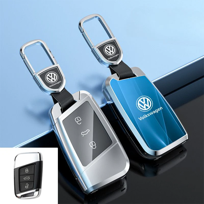 Volkswagen Zinc Alloy Car Key Fob Case Cover For Golf, ID.4, ID.6, Lavida, Sagitar, Viloran, Magotan, Lamando L, Tiguan, Tharu, Tayron, Gran Lavida, Talagon - Image 10