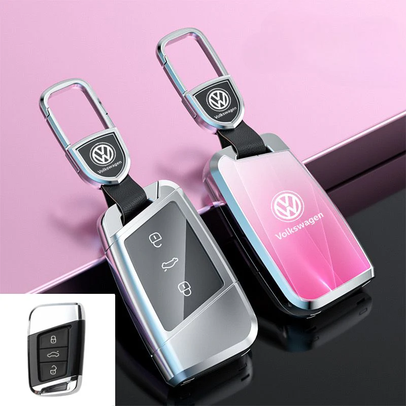 Volkswagen Zinc Alloy Car Key Fob Case Cover For Golf, ID.4, ID.6, Lavida, Sagitar, Viloran, Magotan, Lamando L, Tiguan, Tharu, Tayron, Gran Lavida, Talagon - Image 11