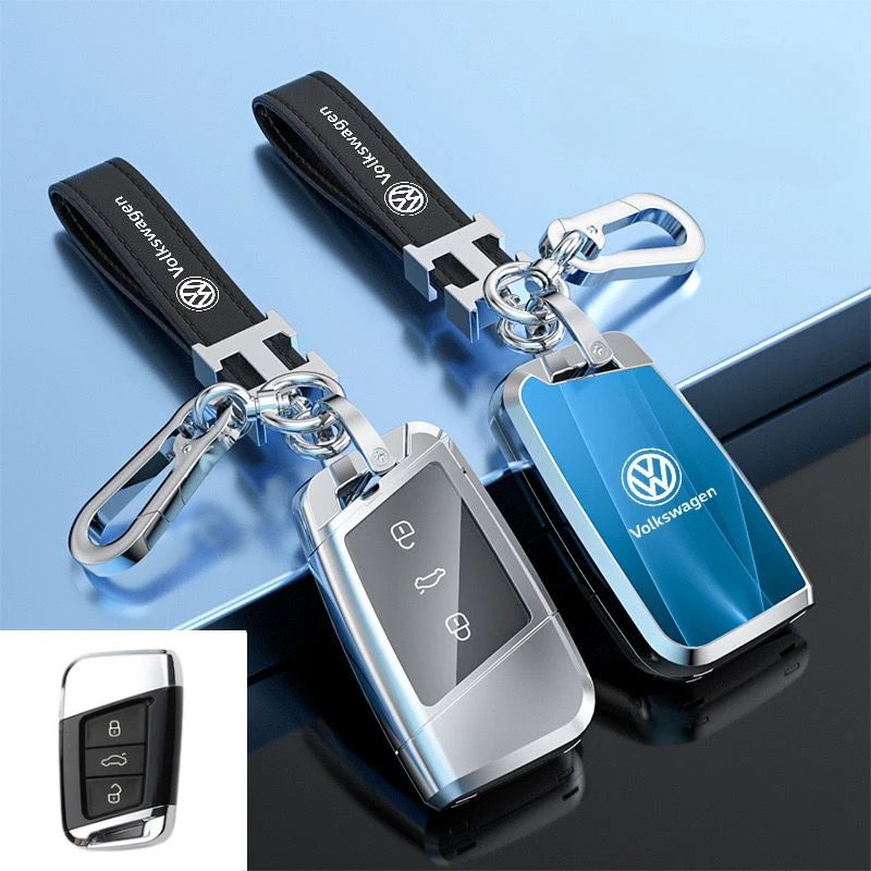 Volkswagen Zinc Alloy Car Key Fob Case Cover For Golf, ID.4, ID.6, Lavida, Sagitar, Viloran, Magotan, Lamando L, Tiguan, Tharu, Tayron, Gran Lavida, Talagon - Image 12