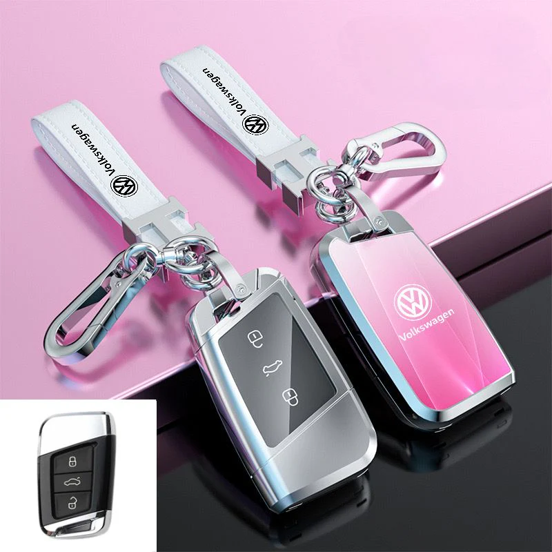 Volkswagen Zinc Alloy Car Key Fob Case Cover For Golf, ID.4, ID.6, Lavida, Sagitar, Viloran, Magotan, Lamando L, Tiguan, Tharu, Tayron, Gran Lavida, Talagon - Image 13