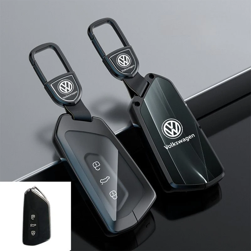 Volkswagen Zinc Alloy Car Key Fob Case Cover For Golf, ID.4, ID.6, Lavida, Sagitar, Viloran, Magotan, Lamando L, Tiguan, Tharu, Tayron, Gran Lavida, Talagon - Image 14