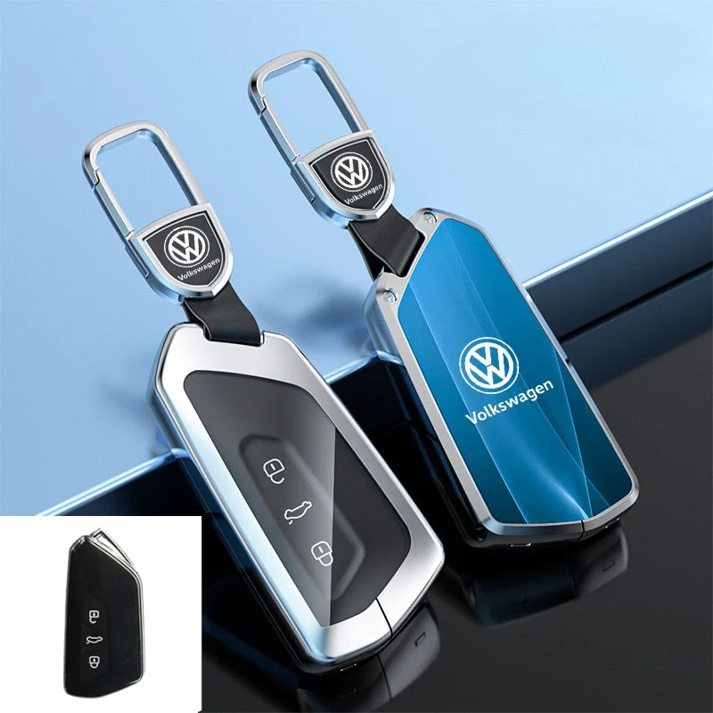 Volkswagen Zinc Alloy Car Key Fob Case Cover For Golf, ID.4, ID.6, Lavida, Sagitar, Viloran, Magotan, Lamando L, Tiguan, Tharu, Tayron, Gran Lavida, Talagon - Image 15