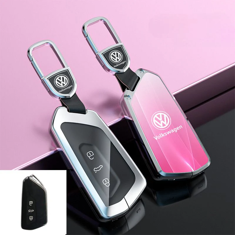Volkswagen Zinc Alloy Car Key Fob Case Cover For Golf, ID.4, ID.6, Lavida, Sagitar, Viloran, Magotan, Lamando L, Tiguan, Tharu, Tayron, Gran Lavida, Talagon - Image 16