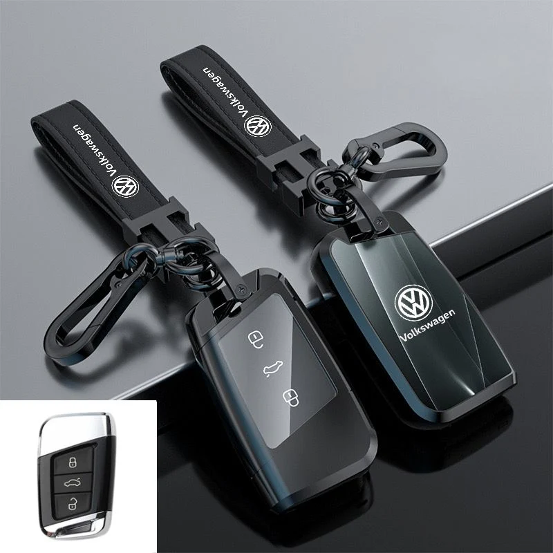 Volkswagen Zinc Alloy Car Key Fob Case Cover For Golf, ID.4, ID.6, Lavida, Sagitar, Viloran, Magotan, Lamando L, Tiguan, Tharu, Tayron, Gran Lavida, Talagon - Image 8