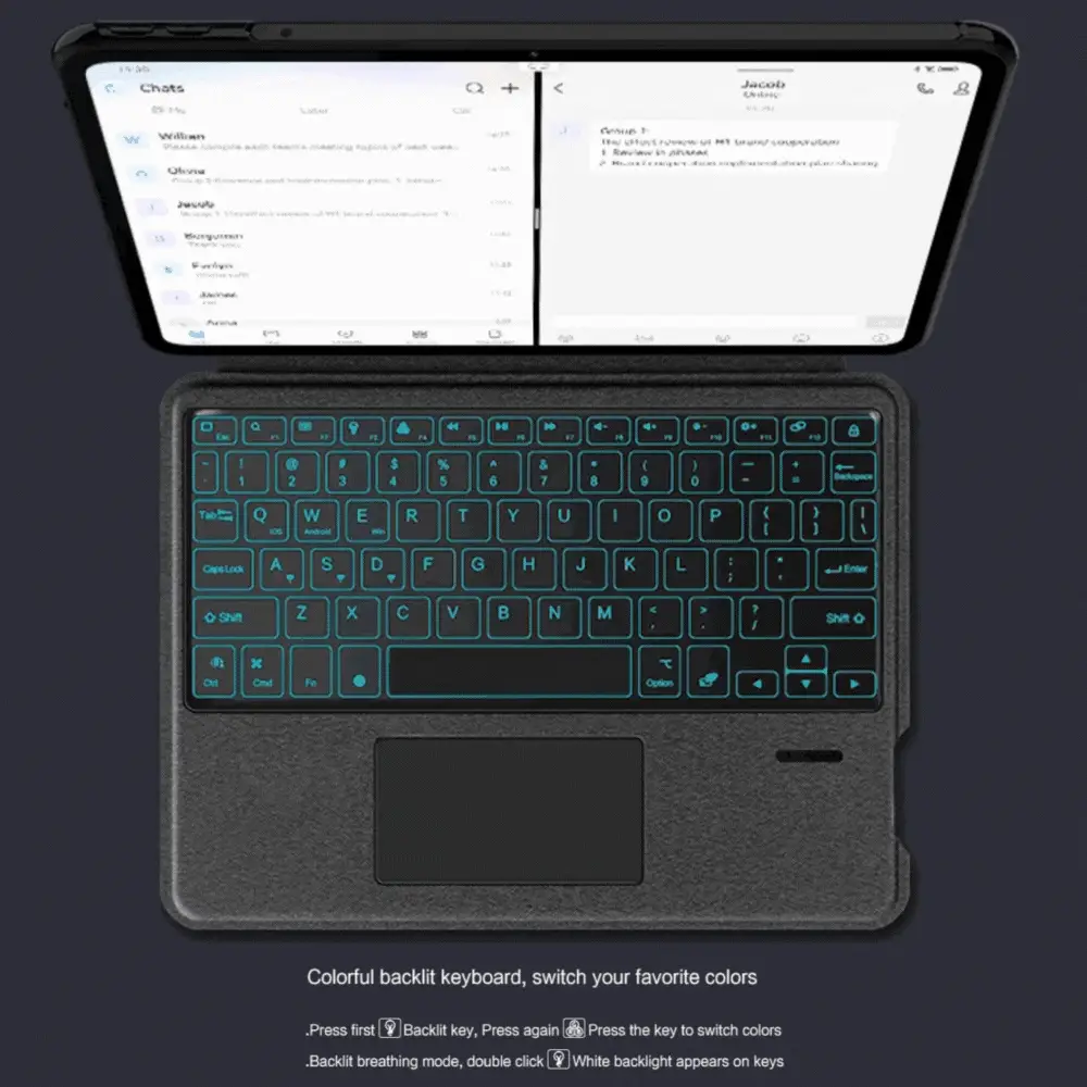 [With backlight] OnePlus Pad - Detachable Smart Keyboard Case - Image 12