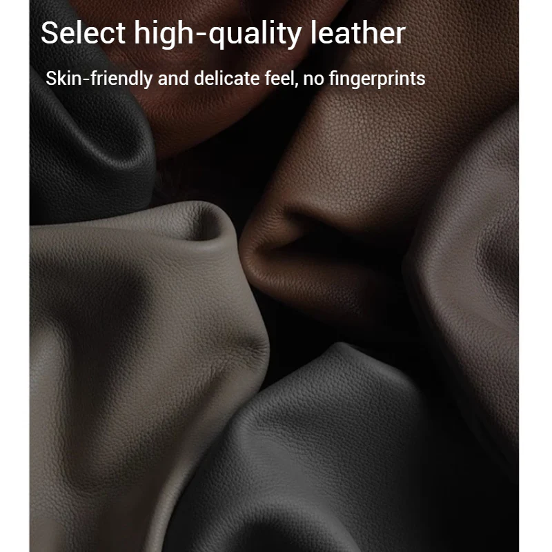 [With Card Slot] Apple iPhone 16/Pro/Max Premium Electroplated Plain Leather Protective Case - Image 3