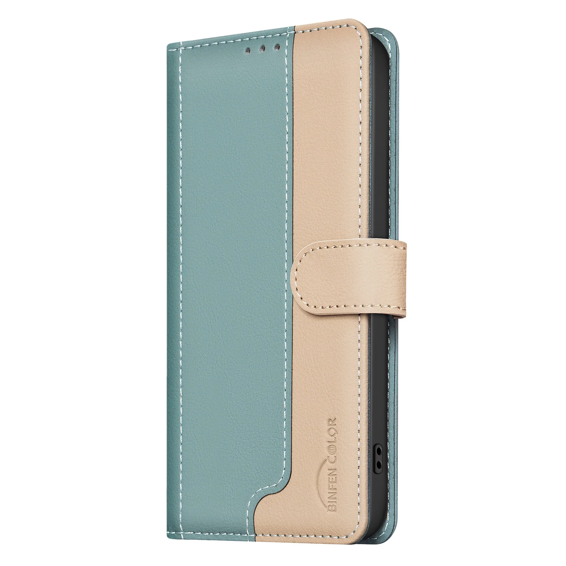[With Card Slot] Google Pixel 9 & Pro & 9A Full-Body Splicing Flip Cover Anti-Skimming Protective Case - Image 5