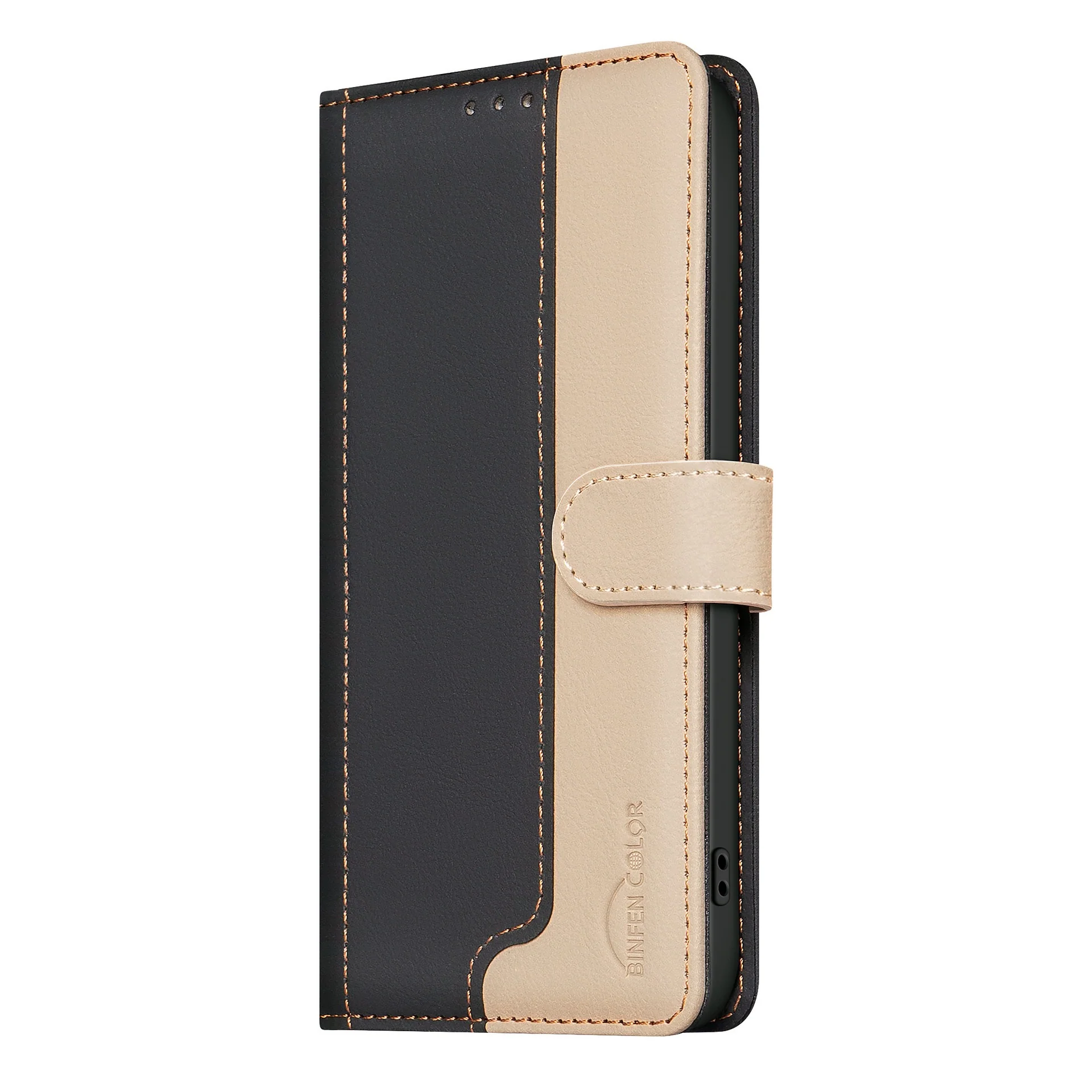 [With Card Slot] Google Pixel 9 & Pro & 9A Full-Body Splicing Flip Cover Anti-Skimming Protective Case - Image 3