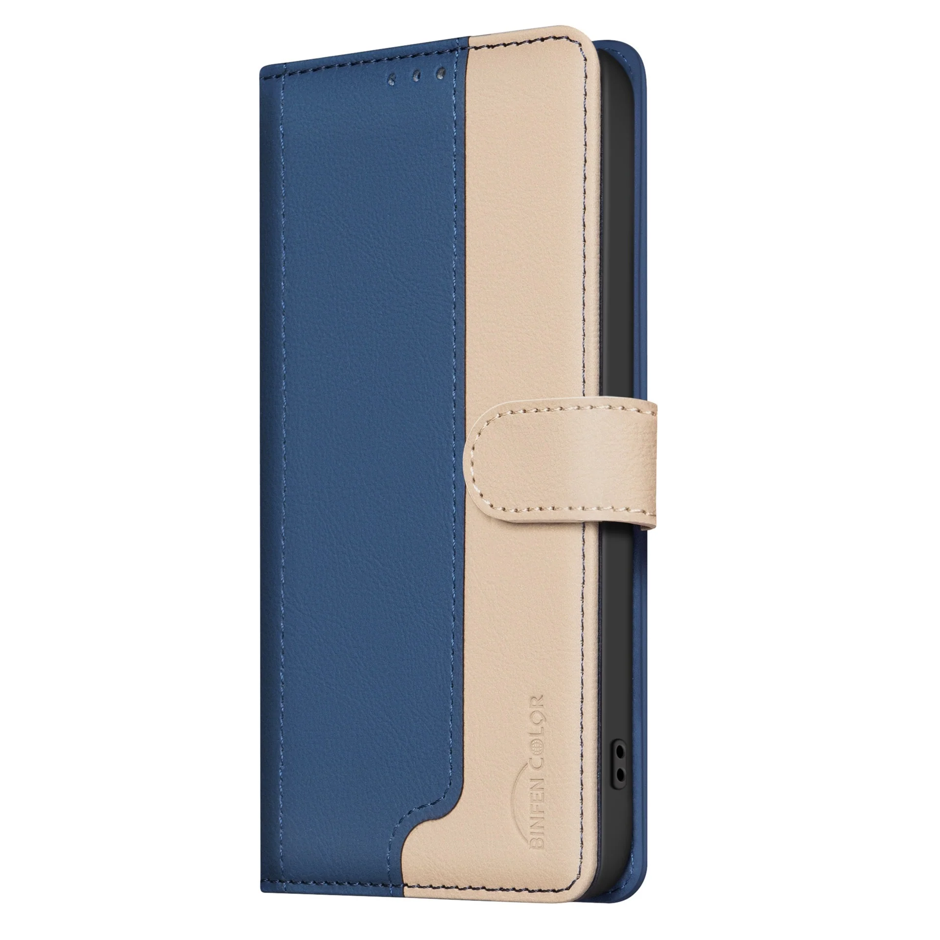 [With Card Slot] Google Pixel 9 & Pro & 9A Full-Body Splicing Flip Cover Anti-Skimming Protective Case - Image 2