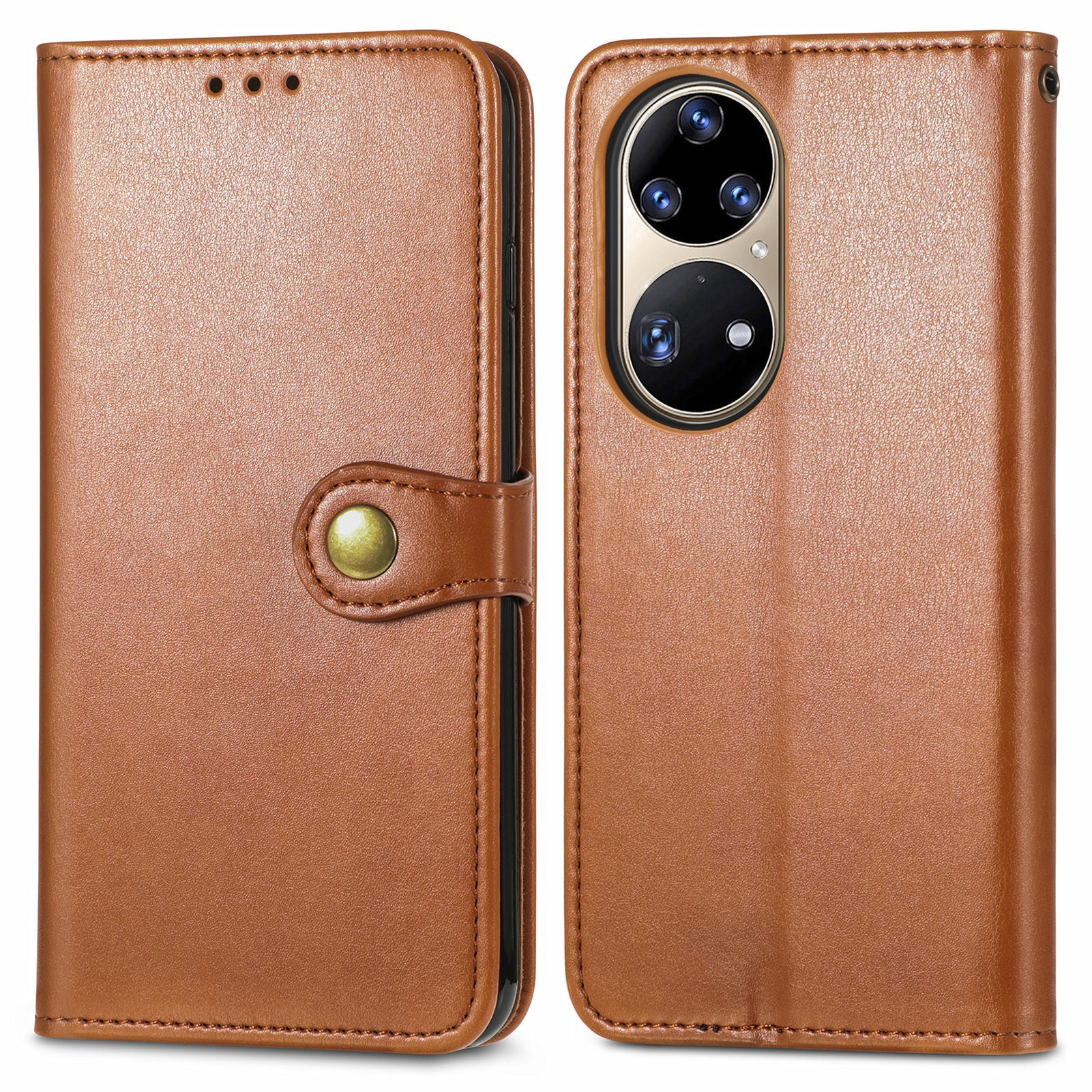 [With Card Slot] Asus Zenfone 7 - Business PU Leather Flip Case Essentials Series Case