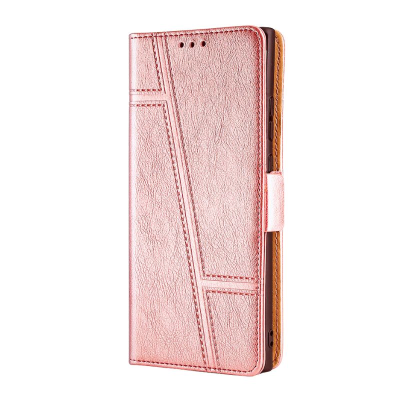[With Card Slot] Doogee N20 - Shockproof Leather Flip Essentials Series Case - Image 7
