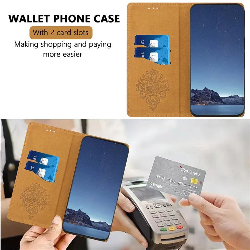 [With Card Slot] Google Pixel 9 & Pro - Business Faux Leather Flip Wallet Series Case - Image 3