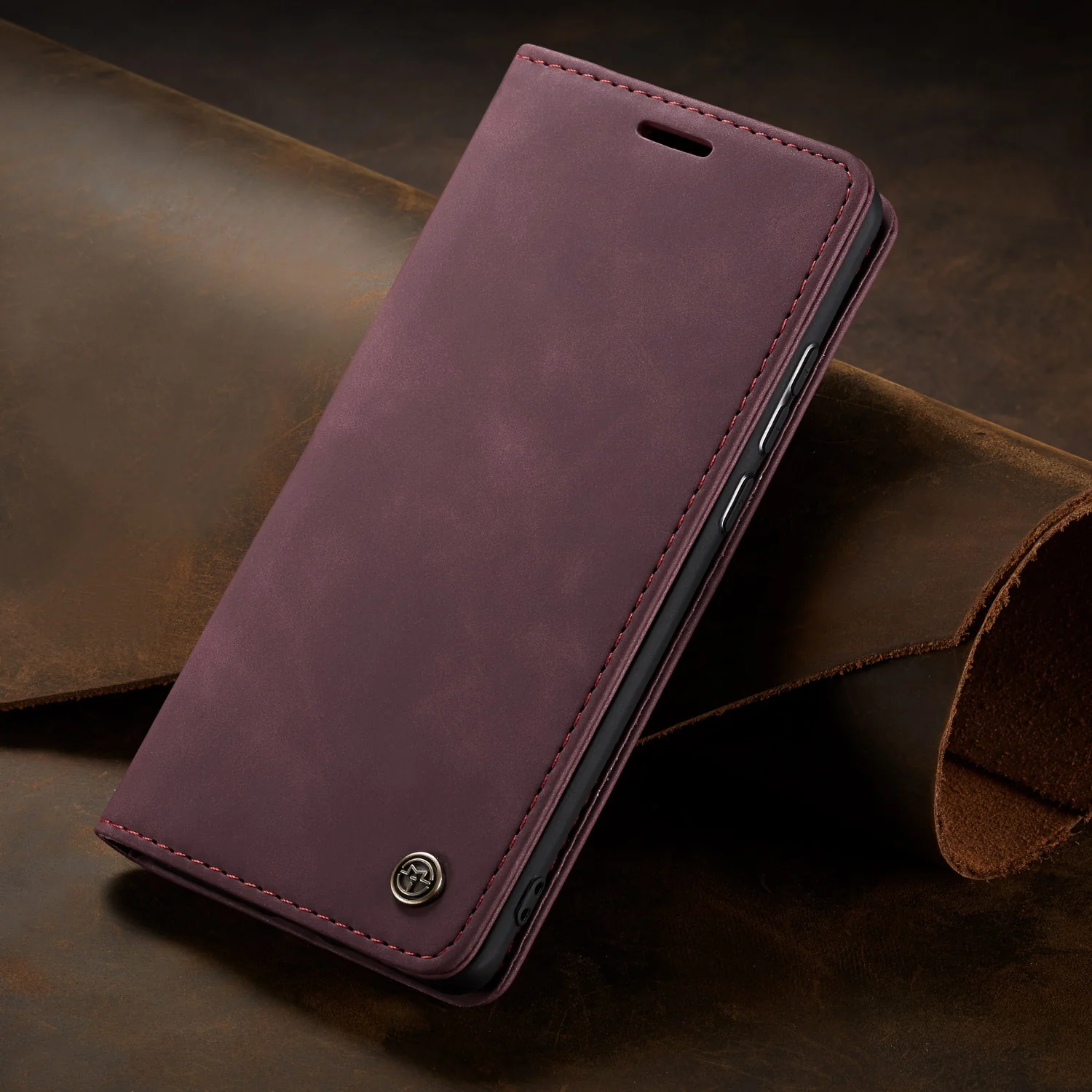 [With Card Slot] Huawei Mate 30/Pro Multi-Functional Leather Flip Shockproof Wallet Case - Image 8