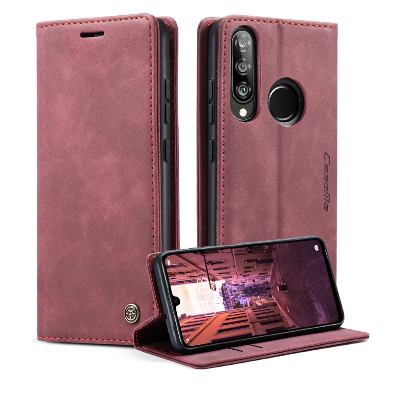 [With Card Slot] Huawei P50/Pro Multi-Functional Leather Flip Shockproof Wallet Case