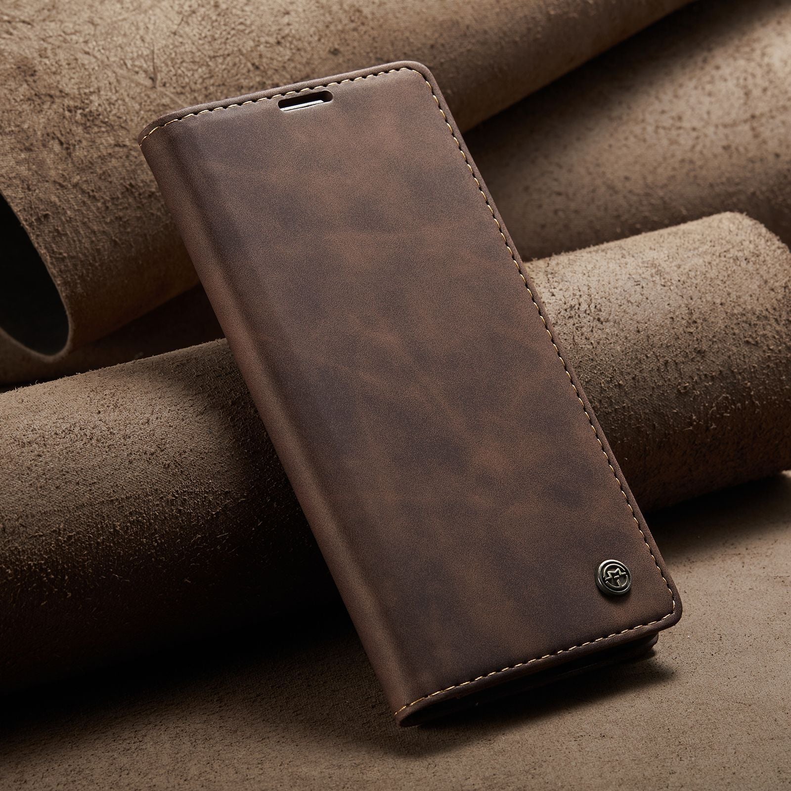 [With Card Slot] Huawei P50/Pro Multi-Functional Leather Flip Shockproof Wallet Case - Image 14