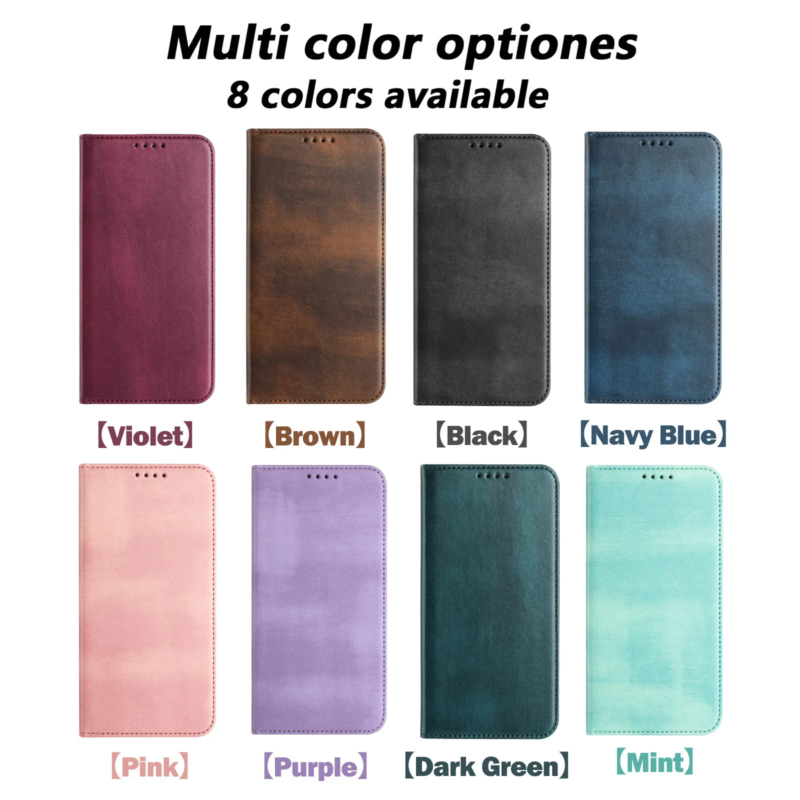 [With Card Slot] Motorola Moto G35 - Multi Functional Leather Flap Wallet Series Case - Image 13