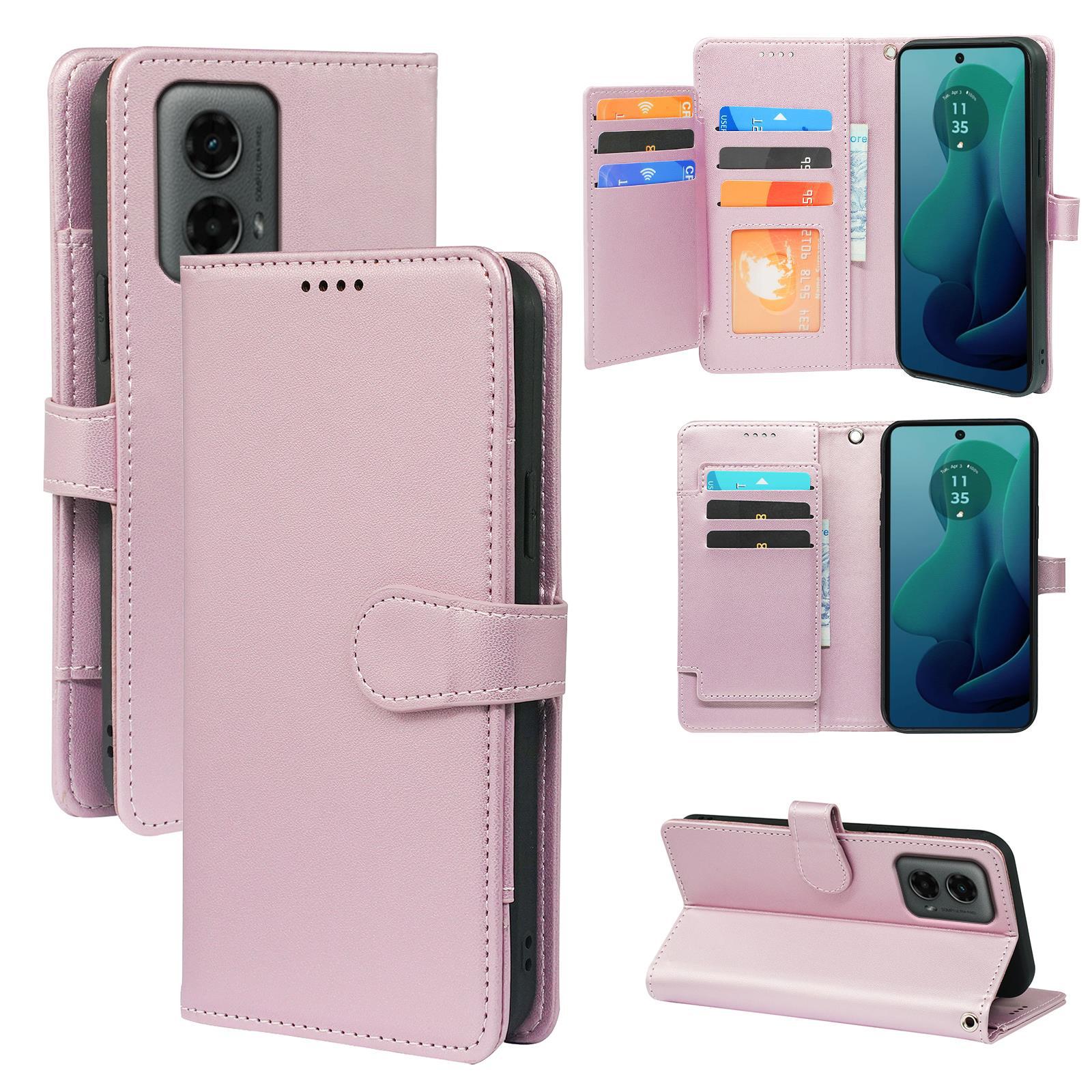 [With Card Slot] Motorola Moto G05/E15 Multi Functional Leather Buckle Flap Wallet Series Case - Image 9