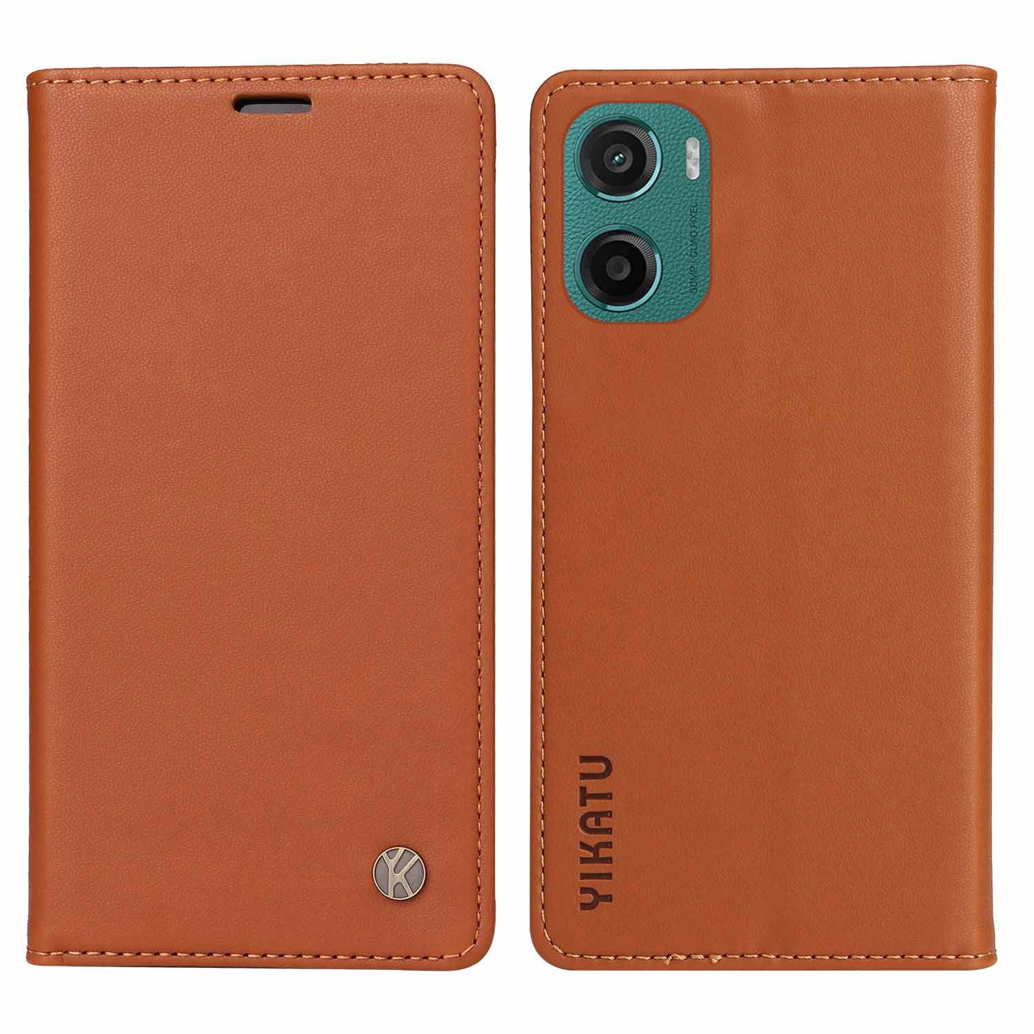 [With Card Slot] Motorola Moto G06 - Shockproof Magnetic Flip Wallet Case - Image 11