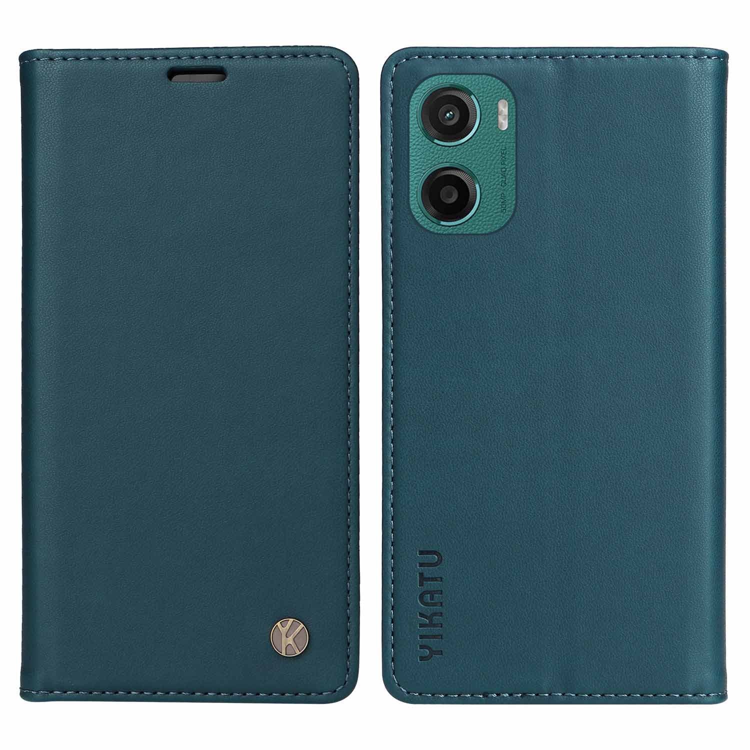 [With Card Slot] Motorola Moto G06 - Shockproof Magnetic Flip Wallet Case - Image 9
