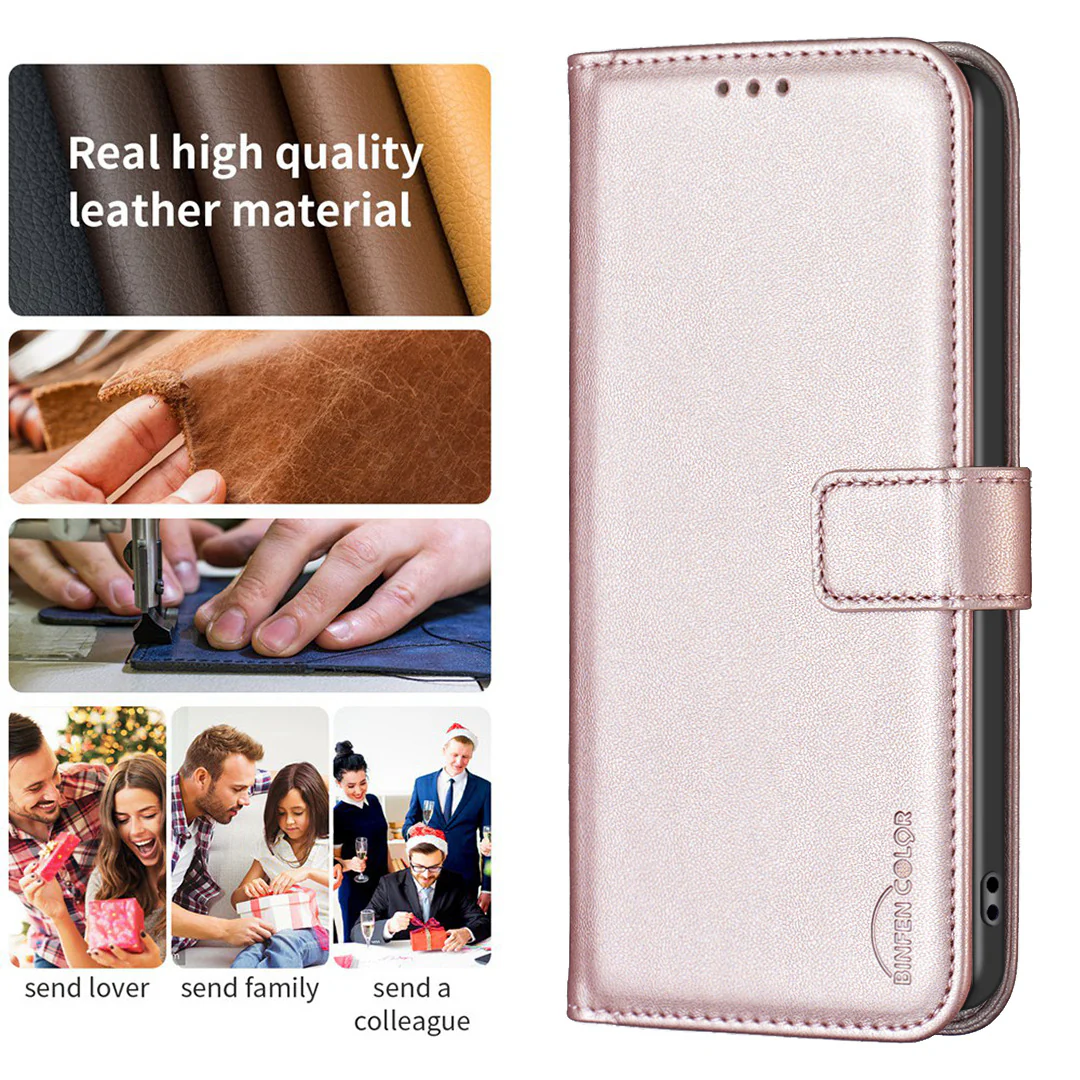 [With Card Slot] Motorola Moto Edge 60 Fusion/Pro Multi Functional Leather Buckle Flap Wallet Series Case - Image 9