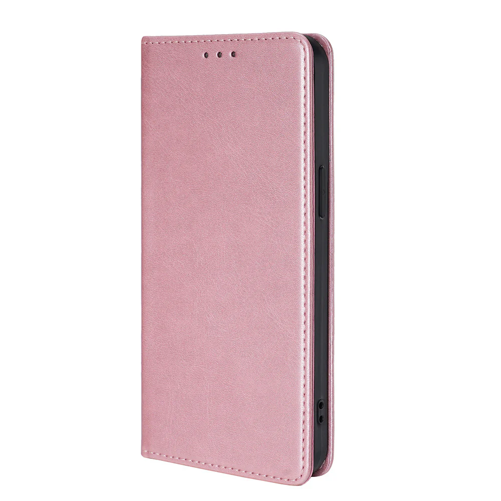 [With Card Slot] Motorola Moto G55 Premium Leather Business Flip Cover Shockproof Wallet Case - Image 3