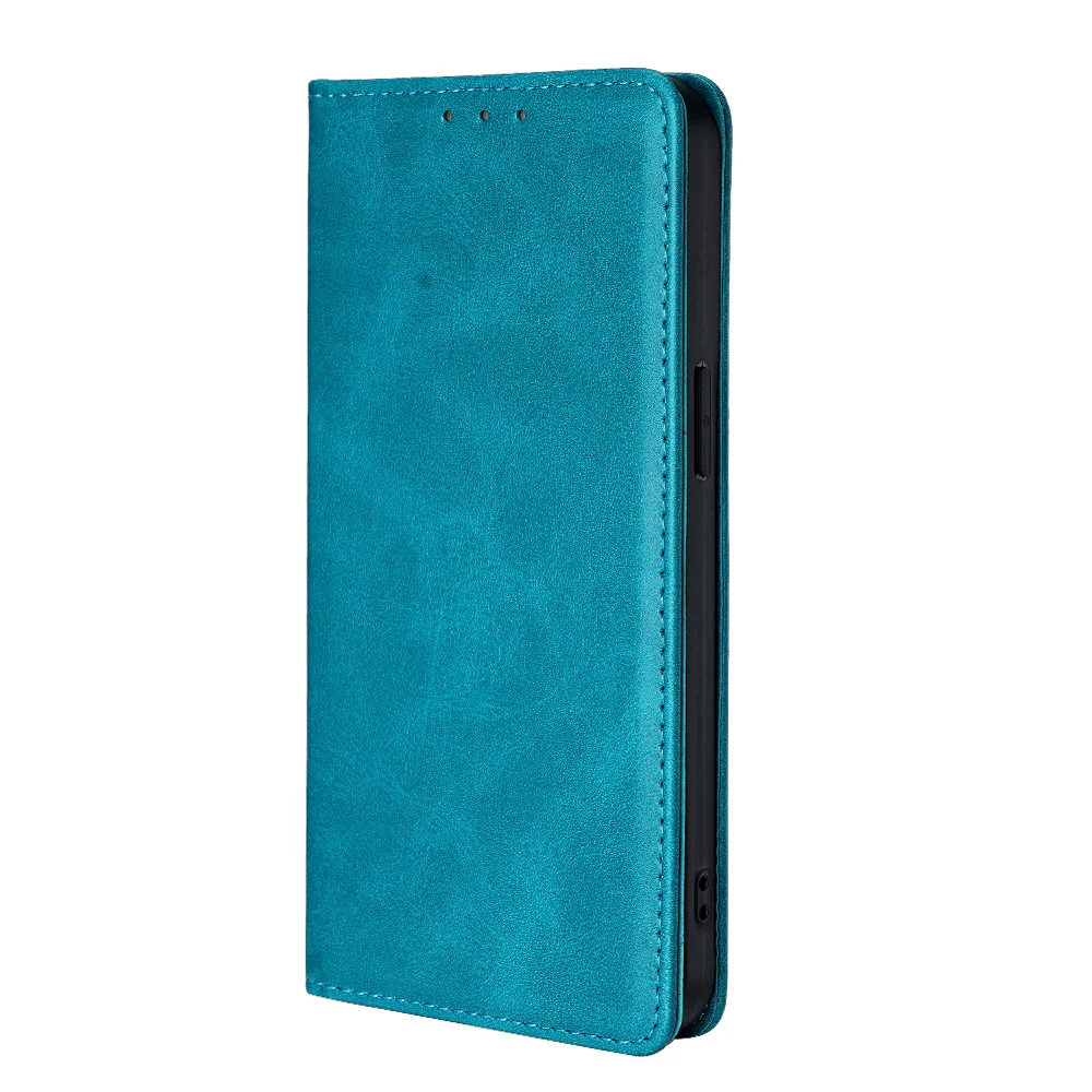 [With Card Slot] Motorola Moto G55 Premium Leather Business Flip Cover Shockproof Wallet Case - Image 5