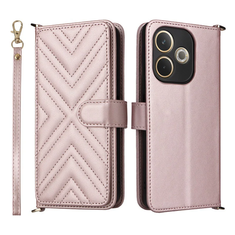 [With Card Slot] OPPO A5 Pro 5G (CPH2695) Multi-functional Leather Wallet Series Case - Image 3