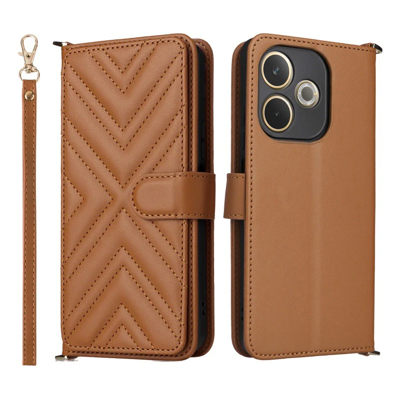 [With Card Slot] OPPO A5 Pro 5G (CPH2695) Multi-functional Leather Wallet Series Case - Image 4