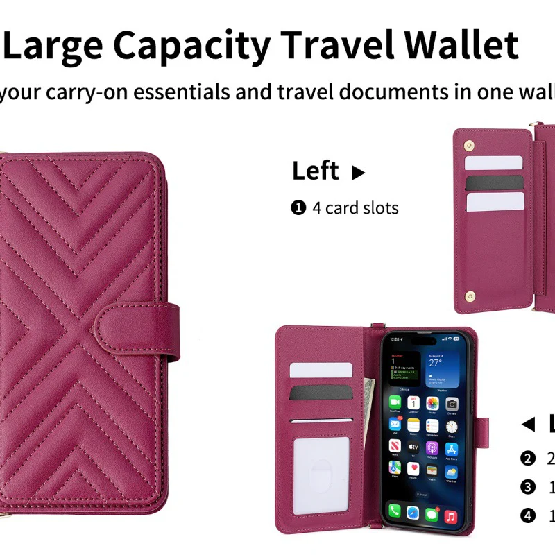 [With Card Slot] OPPO A5 Pro 5G (CPH2695) Multi-functional Leather Wallet Series Case - Image 9